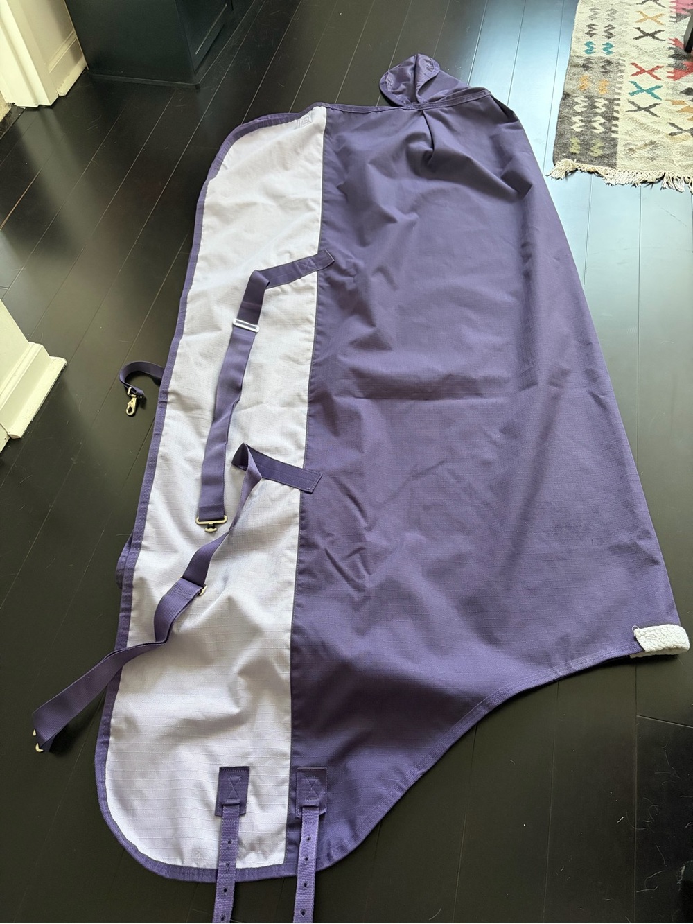 Westherbeeta Comfitec Horse turnout sheet, 0g, purple, 78”